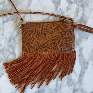 Street Level BoHo Purse with Fringe